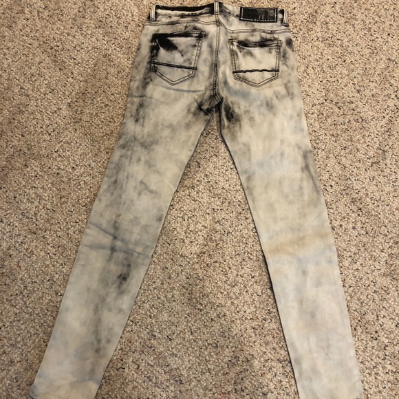 3/$45👖Tie dye style jeans size 28 - Picture 7 of 7